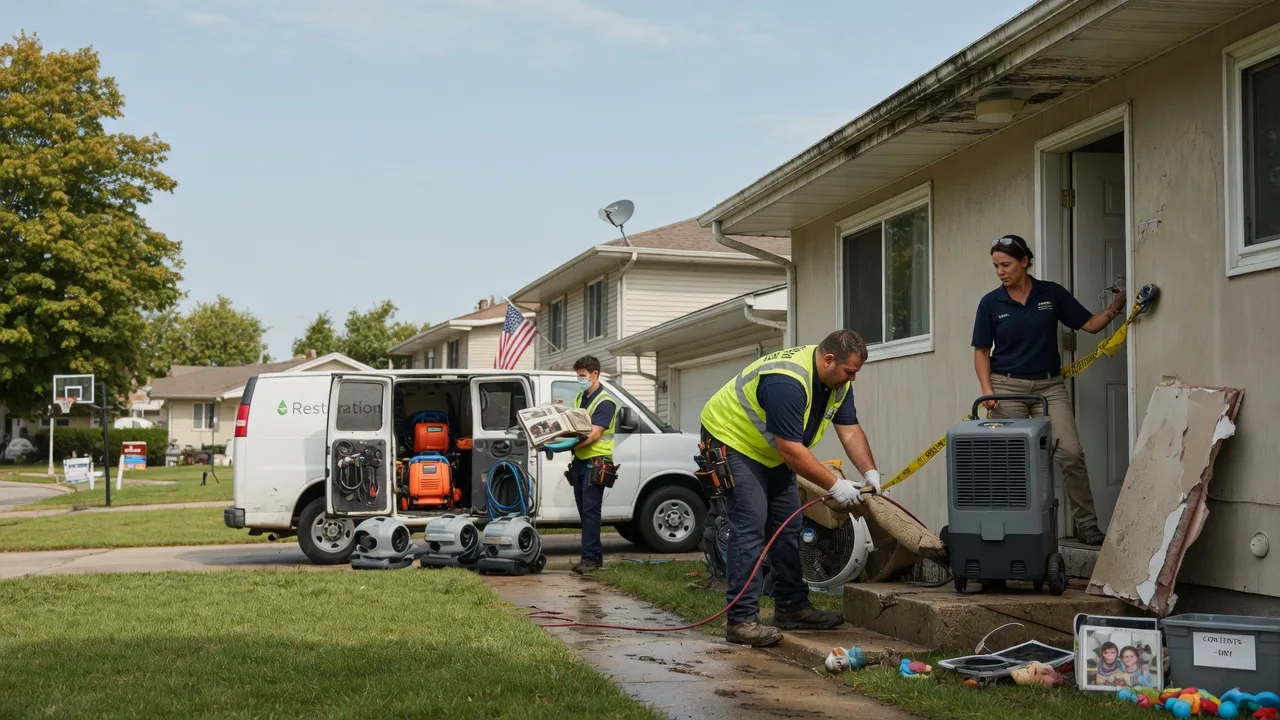 Water Damage Restoration in Elsmore, KS near me